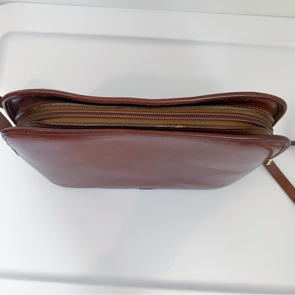 Brahmin Woven Leather Should or Crossbody Handbag Purse - Picture 14 of 17
